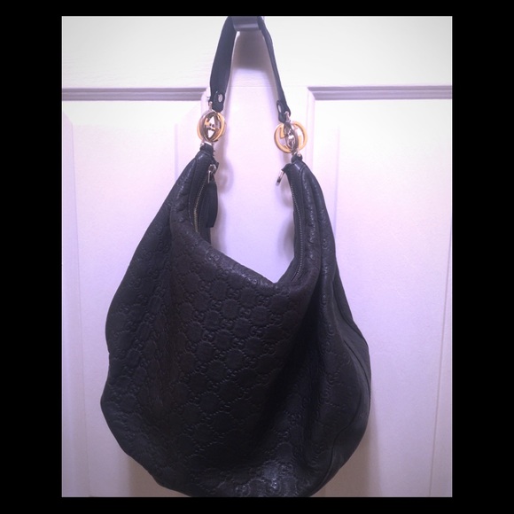 Gucci Guccissima GG Twin Large Hobo - Picture 1 of 6